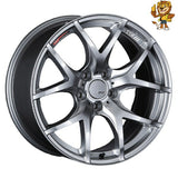 単品販売 エスエスアール SSR GTV03 (GSI) 17inch 7.0J PCD：100/5H インセット：50 グレアシルバー 法人限定受取