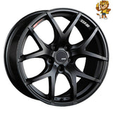 4本セット販売 エスエスアール SSR GTV03 (FBK) 18inch 8.5J PCD：114.3/5H インセット：48 フラットブラック 法人限定受取