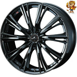 4本セット販売 ウェッズ　weds LEONIS WX (BMC1) 18inch 8.0J PCD114.3/5H 42 レオニス WX 法人限定受取