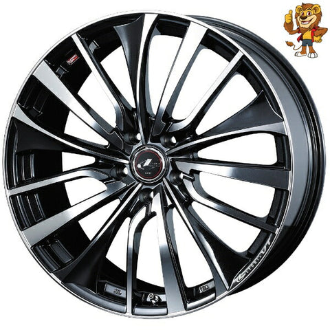 4本セット販売 ウェッズ　weds LEONIS VT (PBMC) 19inch 8.0J PCD114.3/5H 43 レオニス VT 法人限定受取