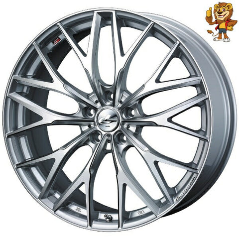 4本セット販売 ウェッズ　weds LEONIS MX (HS3/SC) 18inch 8.0J PCD114.3/5H 42 レオニス MX 法人限定受取