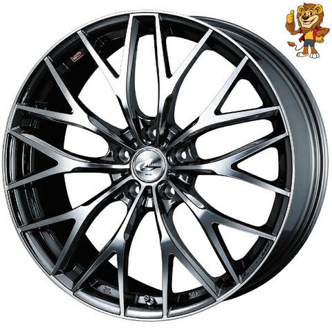 4本セット販売 ウェッズ　weds LEONIS MX (BMCMC) 19inch 8.0J PCD114.3/5H 35 レオニス MX 法人限定受取