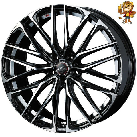 4本セット販売 ウェッズ　weds LEONIS SK (PBMC) 19inch 8.0J PCD114.3/5H 35 レオニス SK 法人限定受取