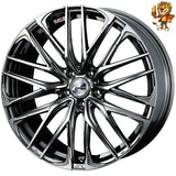 4本セット販売 ウェッズ　weds LEONIS SK (BMCMC) 18inch 8.0J PCD114.3/5H 42 レオニス SK 法人限定受取