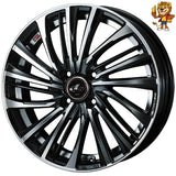 単品販売 ウェッズ　weds LEONIS FS (PBMC) 14inch 5.5J PCD100/4H 42 レオニス FS 法人限定受取