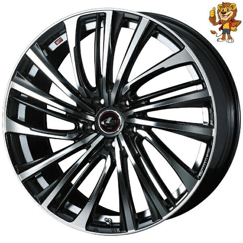 単品販売 ウェッズ　weds LEONIS FS (PBMC) 19inch 8.0J PCD114.3/5H 35 レオニス FS 法人限定受取