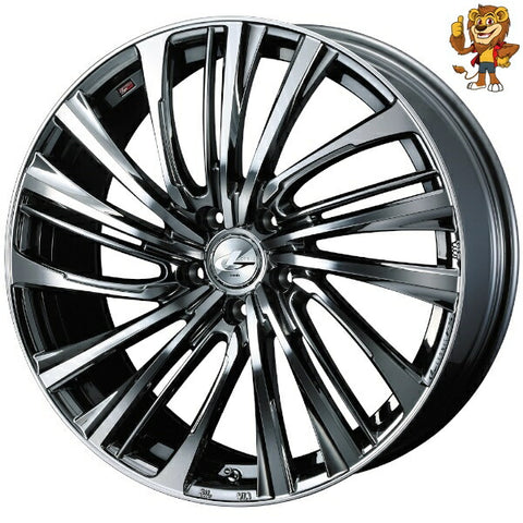 4本セット販売 ウェッズ　weds LEONIS FS (BMCMC) 18inch 8.0J PCD114.3/5H 42 レオニス FS 法人限定受取