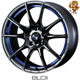 4本セット販売 ウェッズ　weds WEDSSPORT SA25R (BLC2) 18inch 9.5J PCD114.3/5H 45 ウェッズスポーツ SA25R 法人限定受取