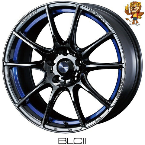 単品販売 ウェッズ　weds WEDSSPORT SA25R (BLC2) 18inch 9.5J PCD100/5H 45 ウェッズスポーツ SA25R 法人限定受取