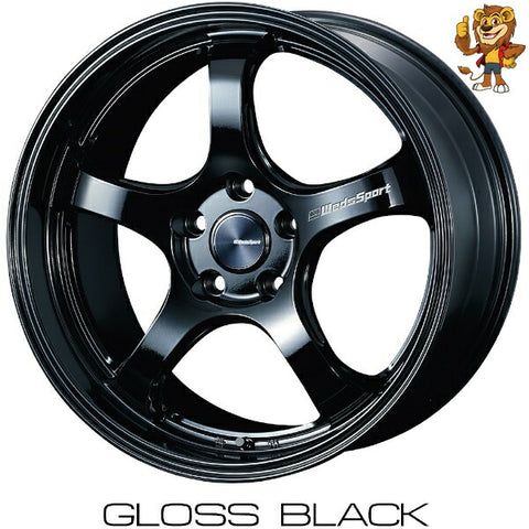 4本セット販売 ウェッズ　weds WEDSSPORT RN05M (GB) 18inch 8.0J PCD112/5H 45 ウェッズスポーツ RN05M 法人限定受取