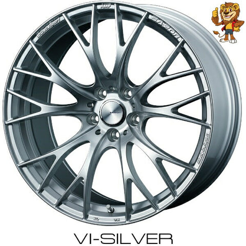 4本セット販売 ウェッズ　weds WEDSSPORT SA20R (SIL) 19inch 9.5J PCD114.3/5H 48 ウェッズスポーツ SA20R 法人限定受取