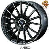 単品販売 ウェッズ　weds WEDSSPORT SA35R (WBC) 18inch 8.5J PCD114.3/5H 35 ウェッズスポーツ SA35R 法人限定受取