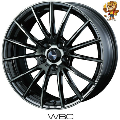 4本セット販売 ウェッズ　weds WEDSSPORT SA35R (WBC) 16inch 7.0J PCD100/5H 48 ウェッズスポーツ SA35R 法人限定受取