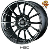 単品販売 ウェッズ　weds WEDSSPORT SA72R (HBC) 18inch 9.5J PCD100/5H 45 ウェッズスポーツ SA72R 法人限定受取