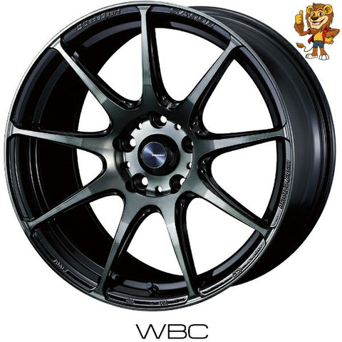 単品販売 ウェッズ　weds WEDSSPORT SA99R (WBC) 18inch 8.5J PCD100/5H 45 ウェッズスポーツ SA99R 法人限定受取