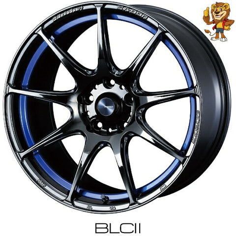 4本セット販売 ウェッズ　weds WEDSSPORT SA99R (BLC2) 18inch 9.5J PCD100/5H 45 ウェッズスポーツ SA99R 法人限定受取