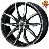 4本セット販売 ウェッズ　weds NOVARIS BEONDE VF (GM/POL) 18inch 8.0J PCD:114.3/5H インセット:42 ノヴァリス ビオンド VF 法人限定受取