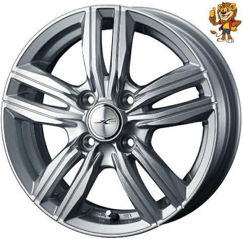 4本セット販売 ウェッズ　weds  JOKER SCREW (SIL) 14inch 5.5J PCD:100/4H インセット:38 ジョーカー スクリュー 法人限定受取