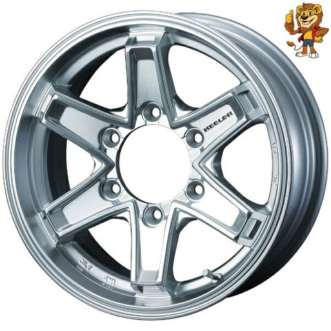 4本セット販売 ウェッズ　weds  KEELER TACTICS (HSL) 16inch 7.0J PCD:139.7/6H インセット:5 キーラー タクティクス 法人限定受取