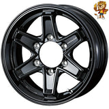 4本セット販売 ウェッズ　weds  KEELER TACTICS (GBK) 16inch 6.5J PCD:139.7/6H インセット:38 キーラー タクティクス 法人限定受取