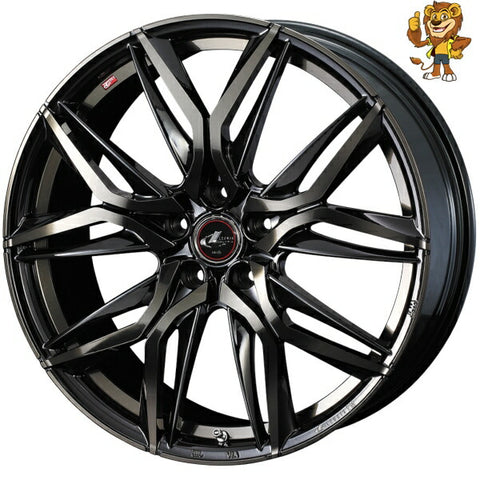 単品販売 ウェッズ　weds LEONIS LM (PBMC/TI) 17inch 7.0J PCD:114.3/5H インセット:53 レオニスLM 法人限定受取