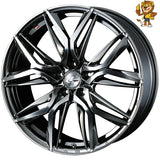 4本セット販売 ウェッズ　weds LEONIS LM (BMCMC) 18inch 8.0J PCD:114.3/5H インセット:42 レオニスLM 法人限定受取