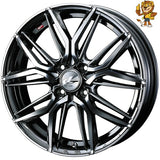 4本セット販売 ウェッズ　weds LEONIS LM (BMCMC) 15inch 4.5J PCD:100/4H インセット:45 レオニスLM 法人限定受取