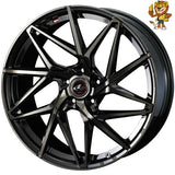 4本セット販売 ウェッズ　weds LEONIS IT (PBMC/TI) 17inch 6.5J PCD:114.3/5H インセット:52 レオニスIT 法人限定受取