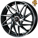 4本セット販売 ウェッズ　weds LEONIS IT (PBMC) 15inch 5.5J PCD:100/4H インセット:43 レオニスIT 法人限定受取