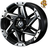 単品販売 ウェッズ　weds MUD VANCE 05 (BKP) 16inch 7.0J PCD:114.3/5H インセット:40 マッドヴァンス 05 法人限定受取