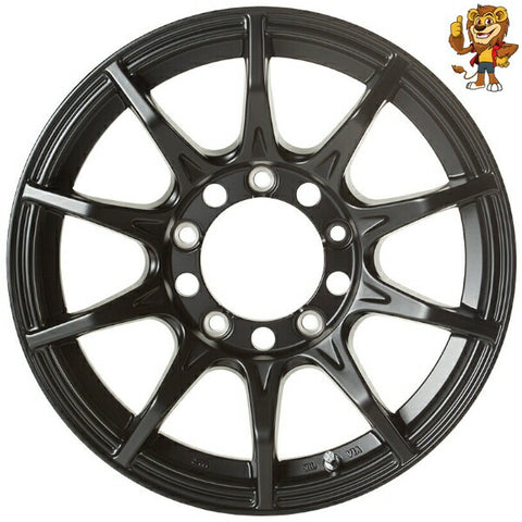 単品販売 5ZIGENインターナショナル BLACK-MAN G・I 17inch 7.0J PCD114.3/5H インセット：35 マットブラック (MBK) ご注文前要在庫確認