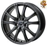 単品販売 5ZIGENインターナショナル LEGALES αEX 17inch 7.0J PCD114.3/5H インセット：52 ガンメタ (GM) ご注文前要在庫確認