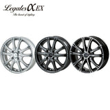 単品販売 5ZIGENインターナショナル LEGALES αEX 16inch 6.5J PCD100/4H インセット：45 ガンメタ (GM) ご注文前要在庫確認